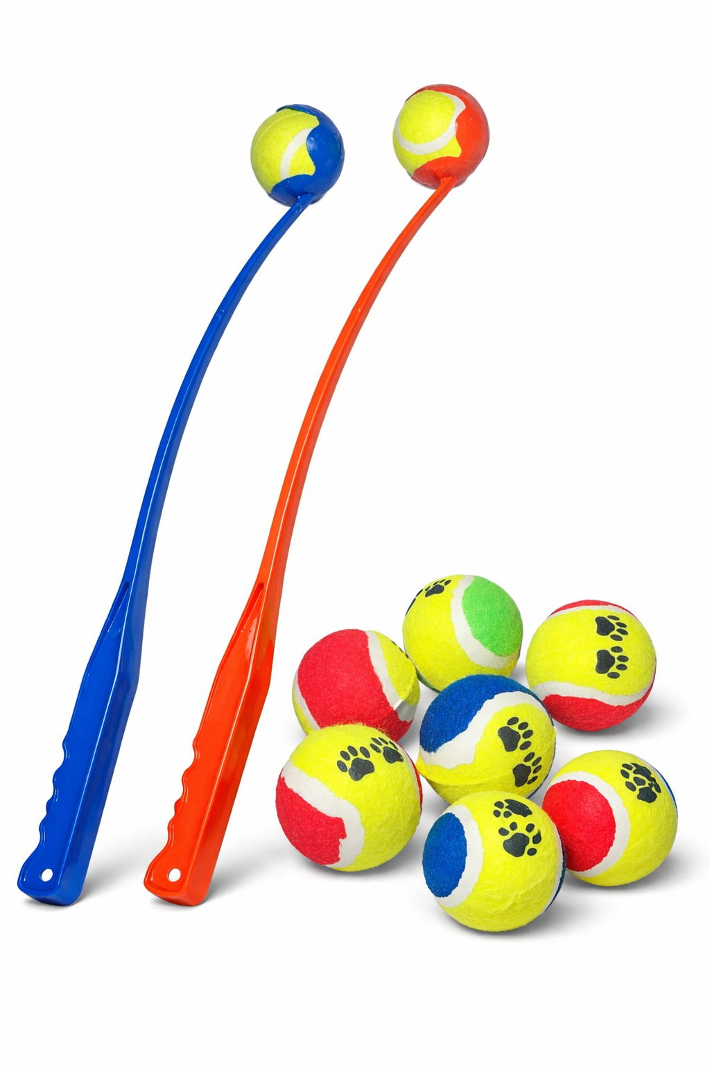Ballschleuder mit Ball Shooter Hundespielzeug 65 cm oder Ersatzball