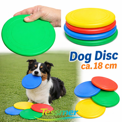 Dog Disc Naturgummi ø 18 cm Frisbee -Scheibe schwimmend Flying Fun