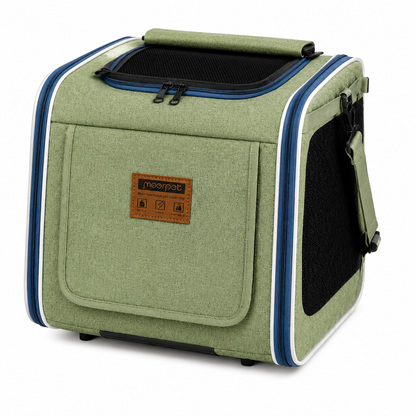Fahrrad Hundekorb Hundetransport Rucksack 4-in-1 Haustier Tasche Faltbar bis 6kg