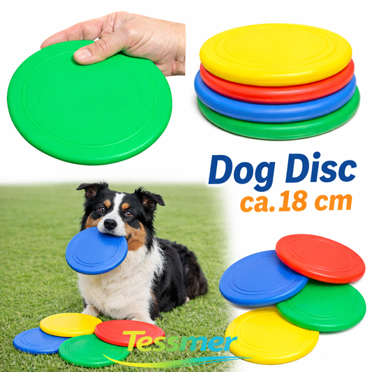 Dog Disc Naturgummi ø 18 cm Frisbee -Scheibe schwimmend Flying Fun