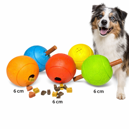 Tessmers Vollgummi Snackball HundespielzeugBälle Hunde Spielzeug