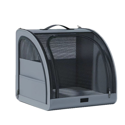 Autotransporttasche Hundebox Auto faltbar Hund Katze 50x48x49cm Kennel Transport