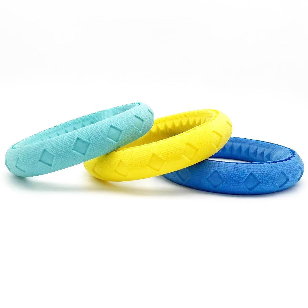 Aqua Toy Ring Schwimmring Hundespielzeug TPR schwimmt, beschäftigung 17 cm Hund