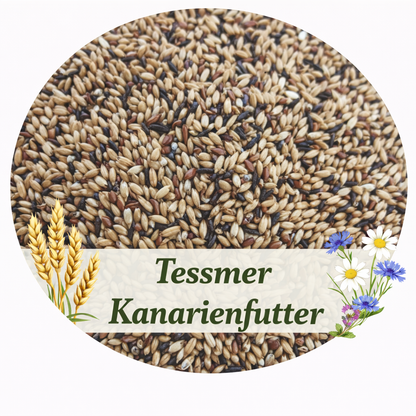 Tessmers Kanarienvogelfutter ohne Rüpsen 2 kg Premium Qualität Kanarienvogel (Kopie)