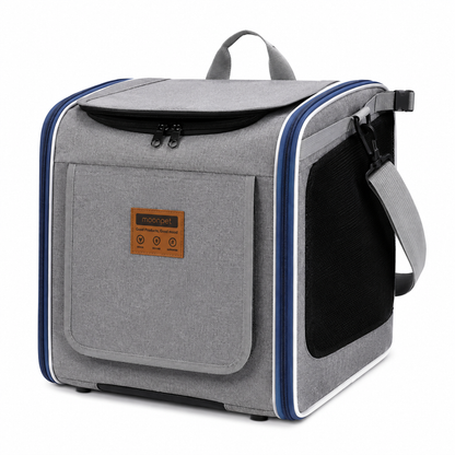 Fahrrad Hundekorb Hundetransport Rucksack 4-in-1 Haustier Tasche Faltbar bis 6kg