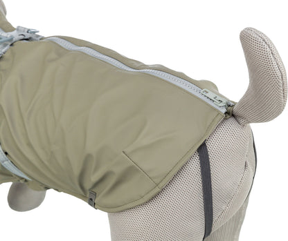 Trixie Hunde Geschirr Mantel Regenmantel Pontis Rain olivgrün NEU DIVERSE GRÖßEN