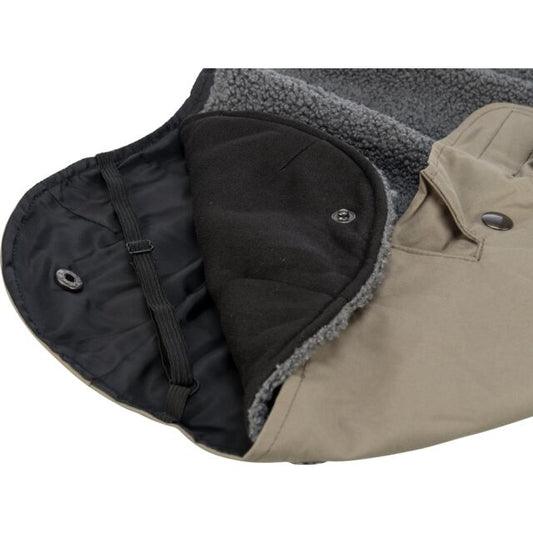 Trixie Mantel Wintermantel Rouen Hundemantel wattiert gesteppt 2 in 1 sand
