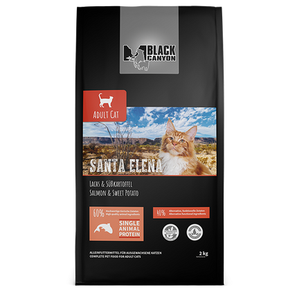 BLACK CANYON SANTA ELENA - Lachs & Süßkartoffel 5 kg / 2 kg / 400 g