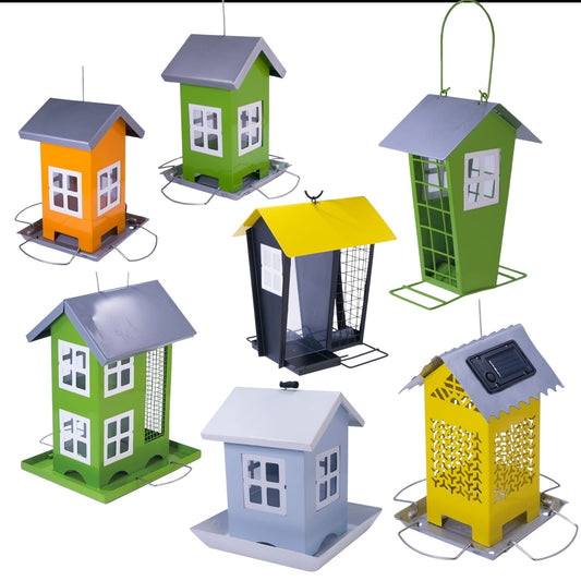 Nobby diverse Futterspender Futterhaus Futtersäule Vögel im Garten Wildvögel