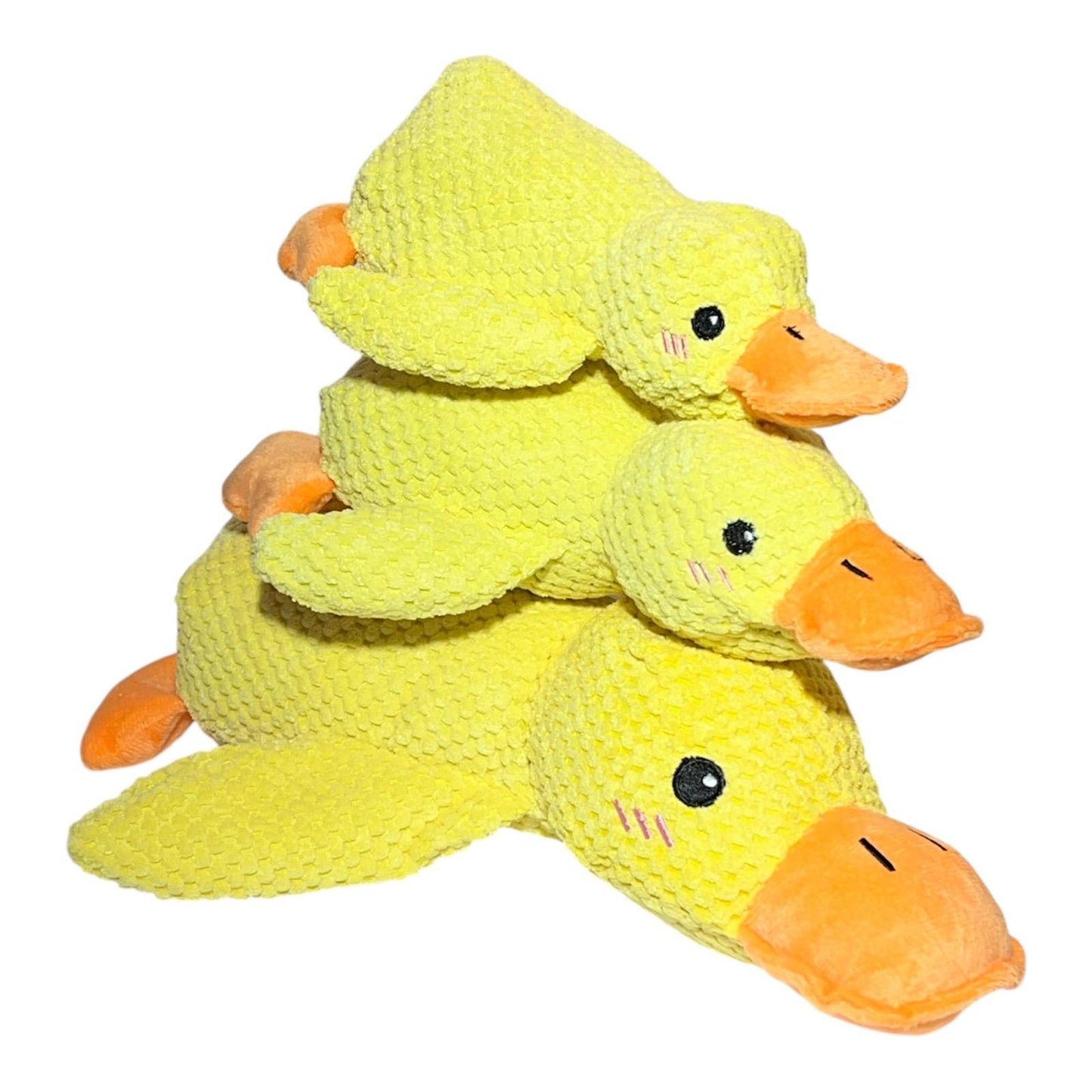 Anti Stress Ente Hund Gelbe Ente Design Hundespielzeug Quietschend Plüschtier