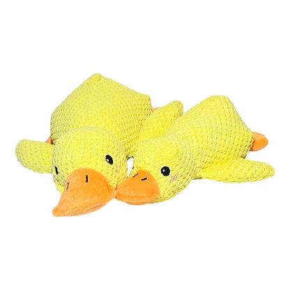 Anti Stress Ente Hund Gelbe Ente Design Hundespielzeug Quietschend Plüschtier