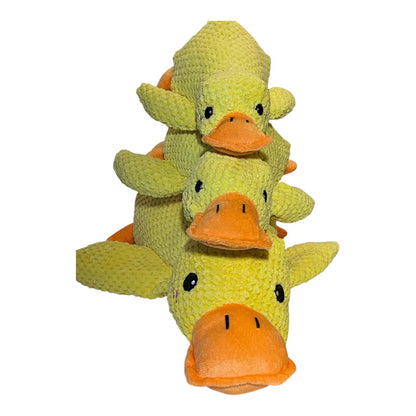 Anti Stress Ente Hund Gelbe Ente Design Hundespielzeug Quietschend Plüschtier