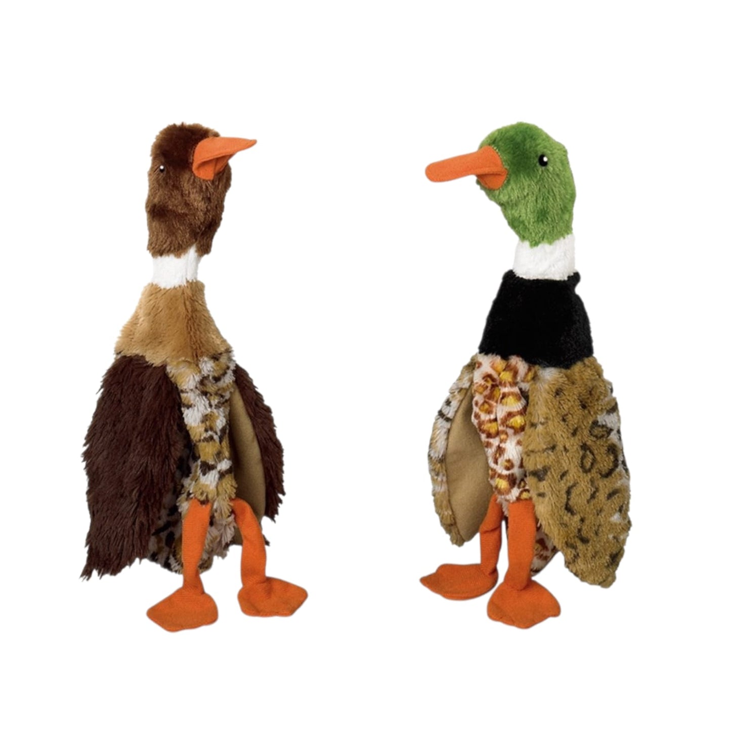 Nobby Plüsch Ente flach 34cm mit Stimme Hundespielzeug Spielzeug Hund