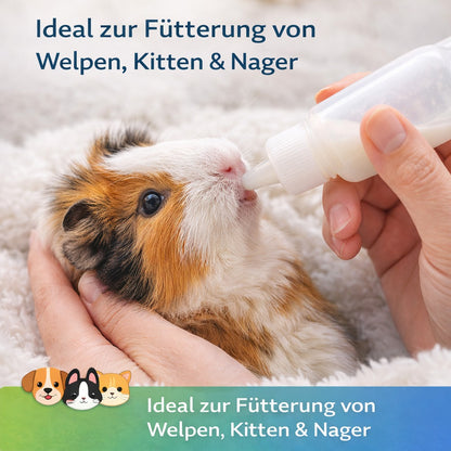 Nobby Aufzuchtflasche 50ml Saugflasche Säugehilfe Kleintiere Katzen Hunde