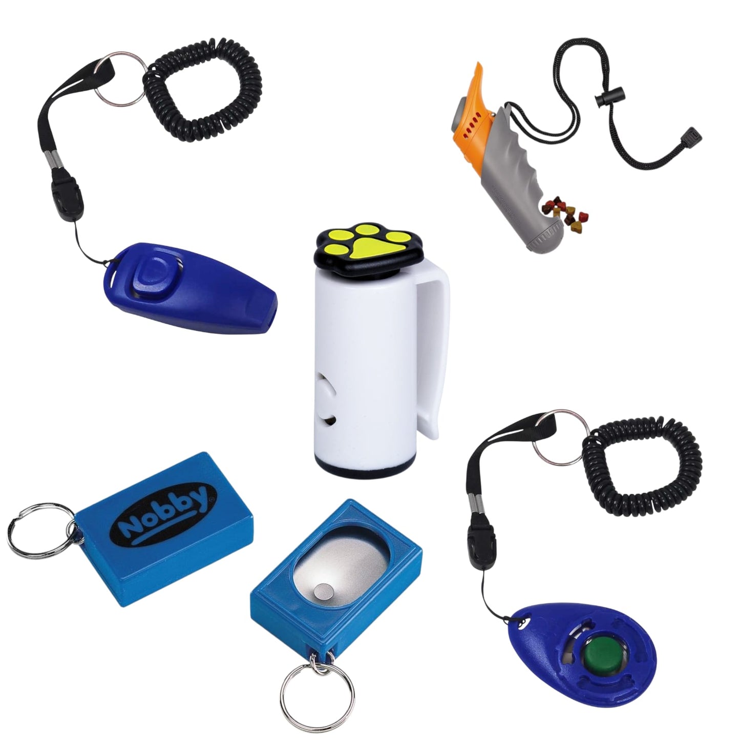 Nobby Clicker Clickertraining Erziehung Ausbildung Gehorsam Hund Katze Pferd