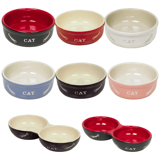 Nobby Katzen Keramikschale Cat Napf DIVERSE Fressnapf Futternapf Wassernapf Cat