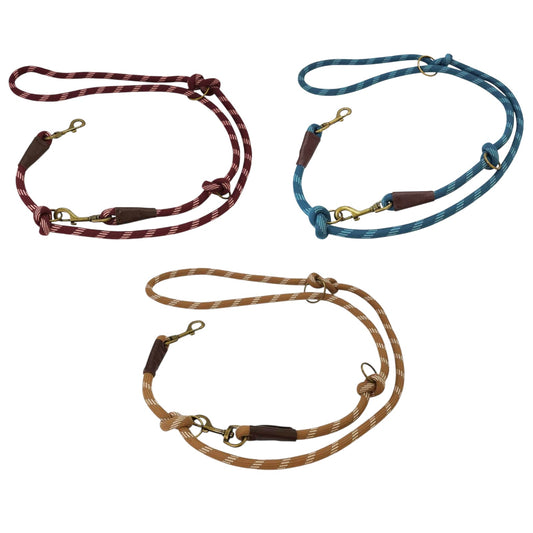 Nobby Sporty Führleine Hundeleine Leine 2m 3 fach verstellbar Reflektor Hund