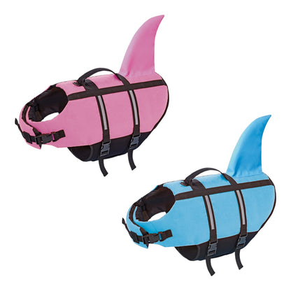 Nobby Hunde Schwimmhilfe SHARKI mit Flosse Rettungsweste Schwimmweste Weste