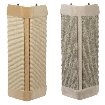 Nobby Kratzecke grau beige Plüsch Sisal Katze Kratzmatte Kratzbrett Kratzen