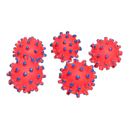 Vinyl Igelball Hundespiel Noppenball Wurf Ball Gummiball Spielzeug Apportieren