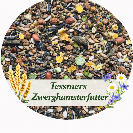Premium Zwerghamsterfutter 950 g Eiweißreiche und abwechslungsreiche Mischung Alleinfuttermittel