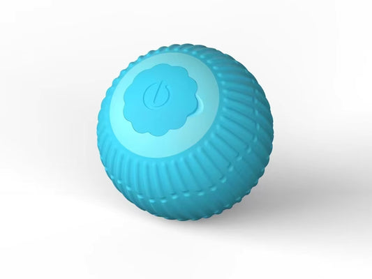 Katzenspielzeug Elektrisch mit LED Licht, Wiederaufladbarer Elektrisch Katzenspielzeug Ball mit Type-C Aufladbar 360° Interactive Hunting Cat Toy für Selbstbeschäftigung für Katzen und Kätzchen