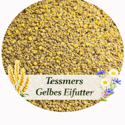 Tessmers Premium Eifutter Gelb 950g Aufzuchtfutter für alle Vögel