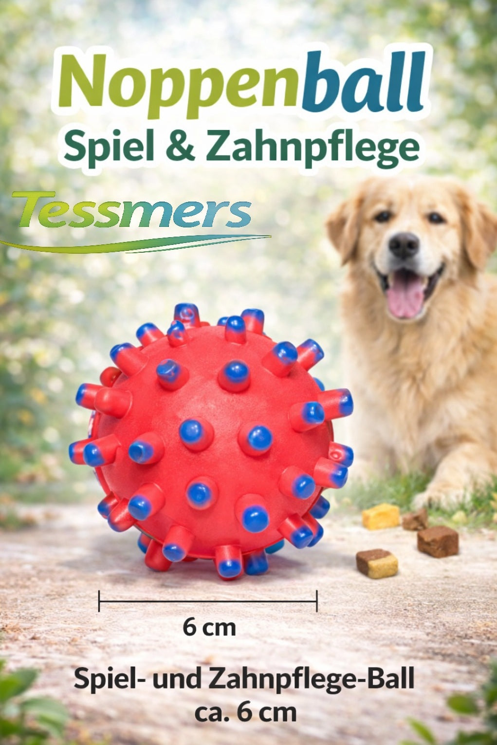 Vinyl Igelball Hundespiel Noppenball Wurf Ball Gummiball Spielzeug Apportieren
